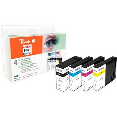 Peach 0F319585 Cartouche d'encre - Pack de 4 pour Canon Maxify Peach 0F319585 Cartouche d'encre - Pack de 4 pour Canon Maxify