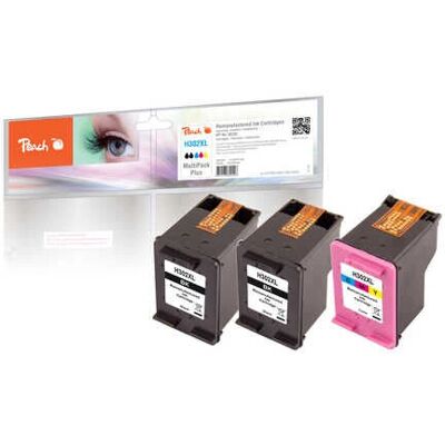 Peach Mehrfachpack Plus - 3er - Kompatible Schwarz, Cyan, Magenta, Gelb - Tintenpatronen Peach Mehrfachpack Plus - 3er - Kompatible Schwarz, Cyan, Magenta, Gelb - Tintenpatronen