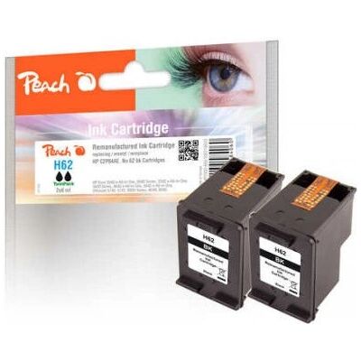 Peach 319633 Cartouche d'encre - Noir - Rendement standard - 2 pcs - Publicité Peach 319633 Cartouche d'encre - Noir - Rendement standard - 2 pcs - Publicité