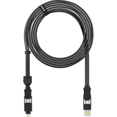 Rolling Square inCharge XL USB-Kabel - 3m - Schwarz Rolling Square inCharge XL USB-Kabel - 3m - Schwarz