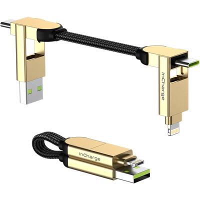 Rolling Square inCharge X - Schnelles 6-in-1 Kabel Rolling Square inCharge X - Schnelles 6-in-1 Kabel