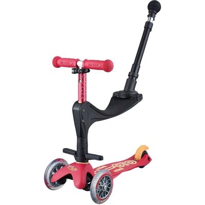 Scooter Micro 3-in-1 Deluxe per bambini Rosa, Rosso Scooter Micro 3-in-1 Deluxe per bambini Rosa, Rosso