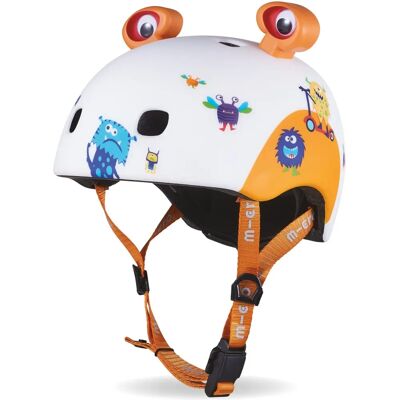 Casco Micro Mostri - Luce LED, Regolabile, Leggero Casco Micro Mostri - Luce LED, Regolabile, Leggero