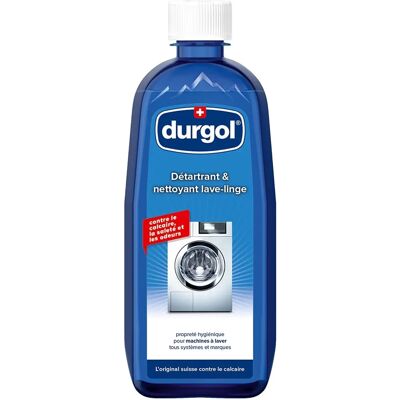 Durgol - Nettoyant lave-linge et Détartrant - 500ML - Publicité Durgol - Nettoyant lave-linge et Détartrant - 500ML - Publicité