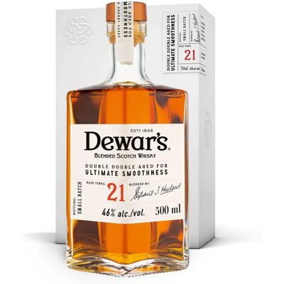 Dewar's 21 años Double Double Aged 0,5l 46% Dewar's 21 años Double Double Aged 0,5l 46%