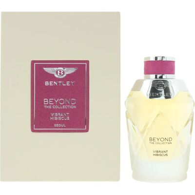 Bentley Beyond The Collection Vibrant Hibiscus - Eau de Parfum pour Femmes - Publicité Bentley Beyond The Collection Vibrant Hibiscus - Eau de Parfum pour Femmes - Publicité