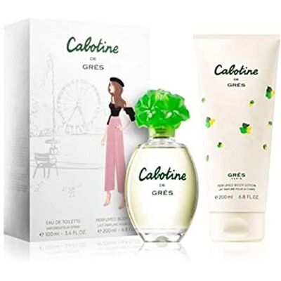 Gres Cabotine Coffret Cadeau - Spray Eau de Toilette & Lait pour le corps - Publicité Gres Cabotine Coffret Cadeau - Spray Eau de Toilette & Lait pour le corps - Publicité