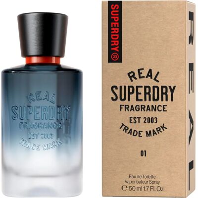 Superdry 01 Eau De Toilette - Woody-Aromatic - 50ml - Men Superdry 01 Eau De Toilette - Woody-Aromatic - 50ml - Men