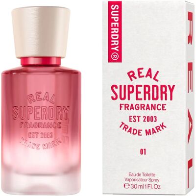 Superdry 01 Eau De Toilette - Floral-Boisé-Musqué - Publicité Superdry 01 Eau De Toilette - Floral-Boisé-Musqué - Publicité