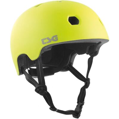 Casque TSG Meta Léger - Jaune Acide - LXL - Casque - Publicité Casque TSG Meta Léger - Jaune Acide - LXL - Casque - Publicité