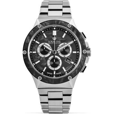 Louis XVI LXVI1210 Herren Grau Chronograph 42mm - Herrenuhr Louis XVI LXVI1210 Herren Grau Chronograph 42mm - Herrenuhr