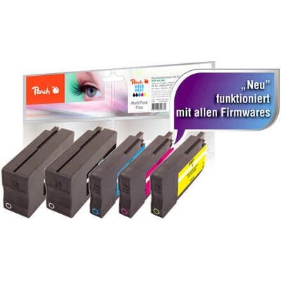 Cartouche d'encre Peach 0F319863 - Pack de 5, Noir, Cyan, Magenta, Jaune Cartouche d'encre Peach 0F319863 - Pack de 5, Noir, Cyan, Magenta, Jaune