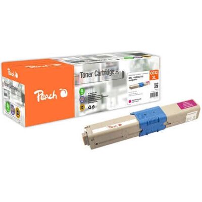 Peach 112103 Cartouche de Toner Magenta - Accessoire d'Imprimante - Publicité Peach 112103 Cartouche de Toner Magenta - Accessoire d'Imprimante - Publicité