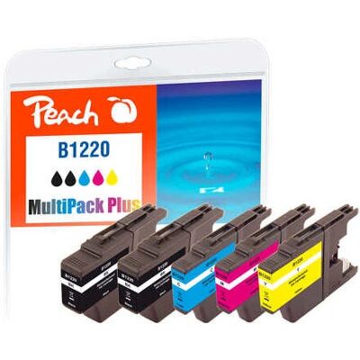Pack de cartouches d'encre Peach PI500 Plus - Compatible Brother Pack de cartouches d'encre Peach PI500 Plus - Compatible Brother