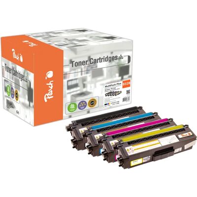 Cartouche de toner Peach PT842 - Noir, Cyan, Magenta, Jaune - 6000 pages - Publicité Cartouche de toner Peach PT842 - Noir, Cyan, Magenta, Jaune - 6000 pages - Publicité