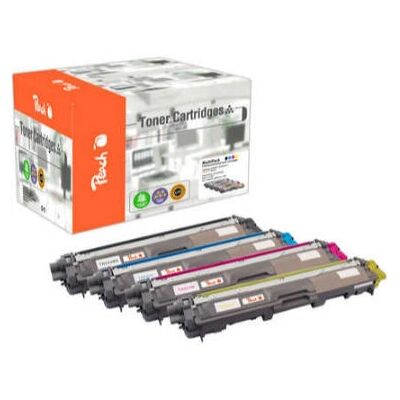 Peach TN-242 Cartouche de toner noir cyan magenta jaune - Fournitures d'imprimante - Publicité Peach TN-242 Cartouche de toner noir cyan magenta jaune - Fournitures d'imprimante - Publicité