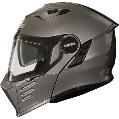 Casco modulabile Simpson Darksome - Gunmetal Casco modulabile Simpson Darksome - Gunmetal
