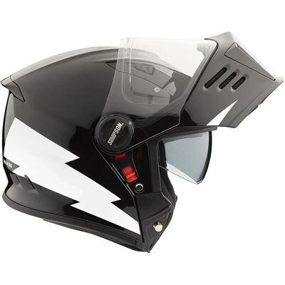 SIMPSON - Darksome Hellfire - Negro - Fibra Compuesta - Helmet SIMPSON - Darksome Hellfire - Negro - Fibra Compuesta - Helmet