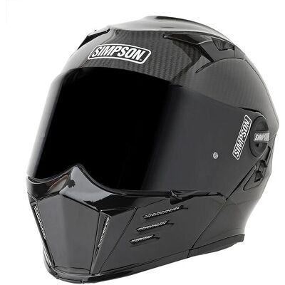 Casco moto Vemar Darksome - Visiera solare UV, ECE 22.06 - Leggero Casco moto Vemar Darksome - Visiera solare UV, ECE 22.06 - Leggero