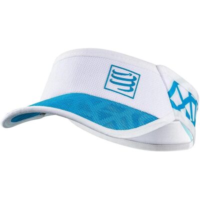 Compressport Ultralight SULVISOR01 Gorra Azul/Blanca - Cap Compressport Ultralight SULVISOR01 Gorra Azul/Blanca - Cap