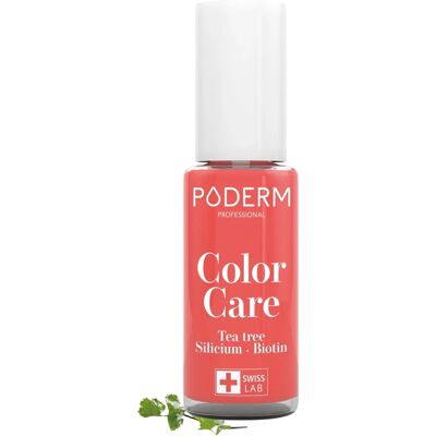 Poderm Coral Pink Nail Polish - Long-Lasting & Breathable Poderm Coral Pink Nail Polish - Long-Lasting & Breathable
