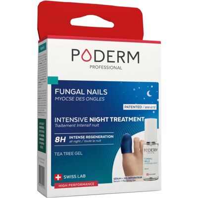 Trattamento intensivo notturno Poderm Mycose des Ongles - Trattamento fungo ungueale Trattamento intensivo notturno Poderm Mycose des Ongles - Trattamento fungo ungueale