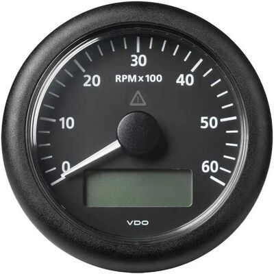 Vdo 85 mm Tachometer - IP67 Waterproof, Red LED Vdo 85 mm Tachometer - IP67 Waterproof, Red LED