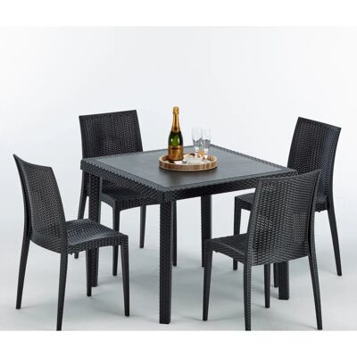 ProduceShop S7090SETA4SBIY conjunto de muebles de exterior - conjunto de muebles de exterior ProduceShop S7090SETA4SBIY conjunto de muebles de exterior - conjunto de muebles de exterior