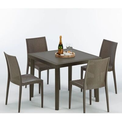 ProduceShop S7090SETMK4SBIMK Conjunto de Muebles de Exterior - Conjunto de Muebles de Exterior ProduceShop S7090SETMK4SBIMK Conjunto de Muebles de Exterior - Conjunto de Muebles de Exterior