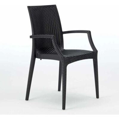 Silla de jardín italiana Grand Soleil - Resistente a UV, Apilable Silla de jardín italiana Grand Soleil - Resistente a UV, Apilable