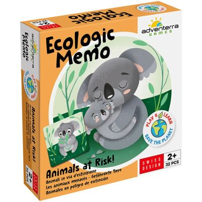Adventerra Games Animaux en danger - Mémoire écologique - Publicité Adventerra Games Animaux en danger - Mémoire écologique - Publicité