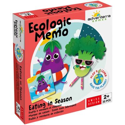 Adventerra Games Ökologisches Memo-Spiel Essen nach Jahreszeit Adventerra Games Ökologisches Memo-Spiel Essen nach Jahreszeit