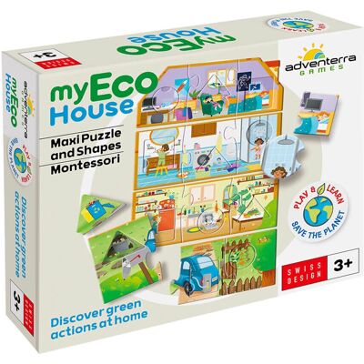 Adventerra Games My Eco House - Puzzle educaționale Adventerra Games My Eco House - Puzzle educaționale