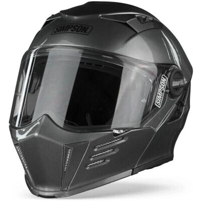 Casco modulare Simpson Darksome Gun Metal - Casco Moto Casco modulare Simpson Darksome Gun Metal - Casco Moto