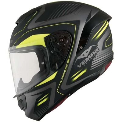 Casco Moto in Fibra Vemar Hurricane Racing H038 - XL - Casco Moto Casco Moto in Fibra Vemar Hurricane Racing H038 - XL - Casco Moto