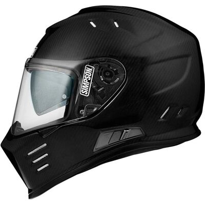 Simpson Venom Carbon 06 Full Face Helmet - Carbon - M Simpson Venom Carbon 06 Full Face Helmet - Carbon - M