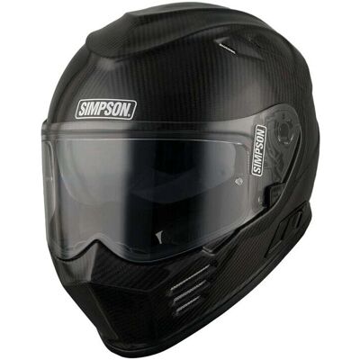 Casco de moto Simpson Venom 22.06 Carbono - Ligero, Aerodinámico, Visor Antivaho Casco de moto Simpson Venom 22.06 Carbono - Ligero, Aerodinámico, Visor Antivaho
