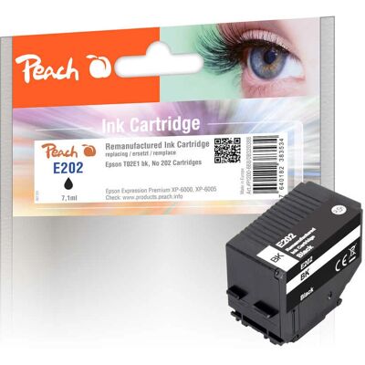 Peach PI200-668 Cartouche d'encre noire - Cartouche d'imprimante Peach PI200-668 Cartouche d'encre noire - Cartouche d'imprimante