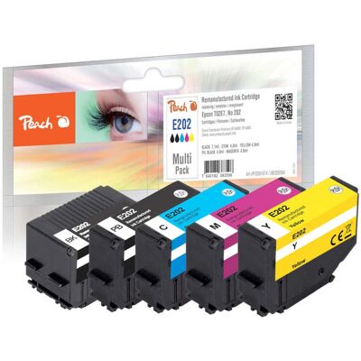 Cartouche d'encre Peach PI200-674 - Pack de 5, Rendement Standard, Multicolore - Publicité Cartouche d'encre Peach PI200-674 - Pack de 5, Rendement Standard, Multicolore - Publicité