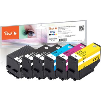 Peach PI200-675 Tintenpatrone - Schwarz, Cyan, Magenta, Gelb - Tintenpatrone Peach PI200-675 Tintenpatrone - Schwarz, Cyan, Magenta, Gelb - Tintenpatrone