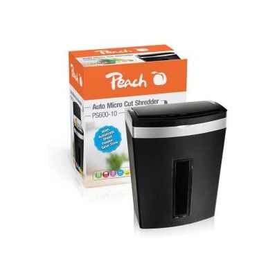 Peach PS600-10 Mikroschnitt Papierschredder - Sicherheit P-5 Peach PS600-10 Mikroschnitt Papierschredder - Sicherheit P-5