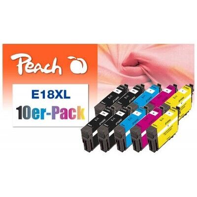 Peach PI200-715 Tintenpatrone - Hochleistung 4-Farb-Set - Tintenstrahldrucker Peach PI200-715 Tintenpatrone - Hochleistung 4-Farb-Set - Tintenstrahldrucker
