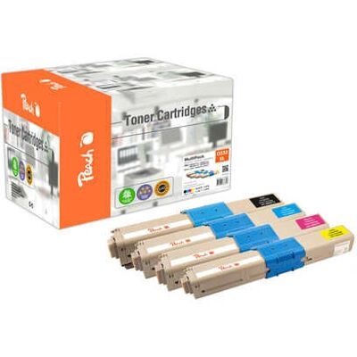 Peach 112227 Toner Kartusche - Schwarz, Cyan, Magenta, Gelb Peach 112227 Toner Kartusche - Schwarz, Cyan, Magenta, Gelb