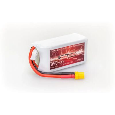 Swaytronic 3S 11.1V 850mAh 60C/120C XT30 - Funkmodellteil/Accessoire Batterie Swaytronic 3S 11.1V 850mAh 60C/120C XT30 - Funkmodellteil/Accessoire Batterie