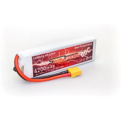 Swaytronic 7640182620905 RC Akku - Hochleistungs LiPo für Jets, Flugzeuge, Autos Swaytronic 7640182620905 RC Akku - Hochleistungs LiPo für Jets, Flugzeuge, Autos