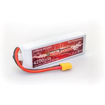 Swaytronic 7640182620912 RC-Akku - Hochleistungs-LiPo Swaytronic 7640182620912 RC-Akku - Hochleistungs-LiPo