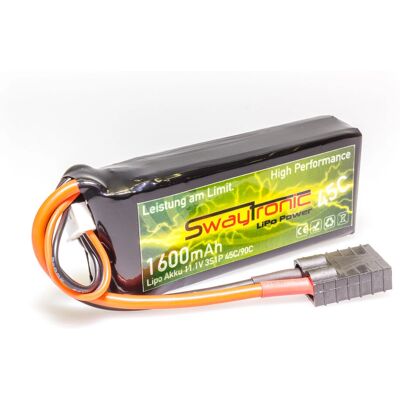 Swaytronic Sway-TRX 11.10V 1600mAh RC Akku - Batterie Swaytronic Sway-TRX 11.10V 1600mAh RC Akku - Batterie