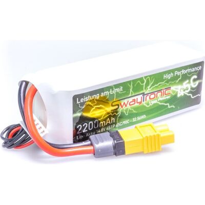 Swaytronic SWAY-FPV 14.80 V 2200 mAh Hochleistungs-RC-Akku Swaytronic SWAY-FPV 14.80 V 2200 mAh Hochleistungs-RC-Akku
