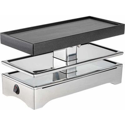 Koenig B02241 - Schwarz, Edelstahl - Raclette-Grill Koenig B02241 - Schwarz, Edelstahl - Raclette-Grill
