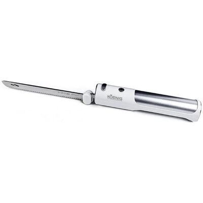 KOENIG - B04208 - Edelstahl - Weiß - Elektromesser KOENIG - B04208 - Edelstahl - Weiß - Elektromesser